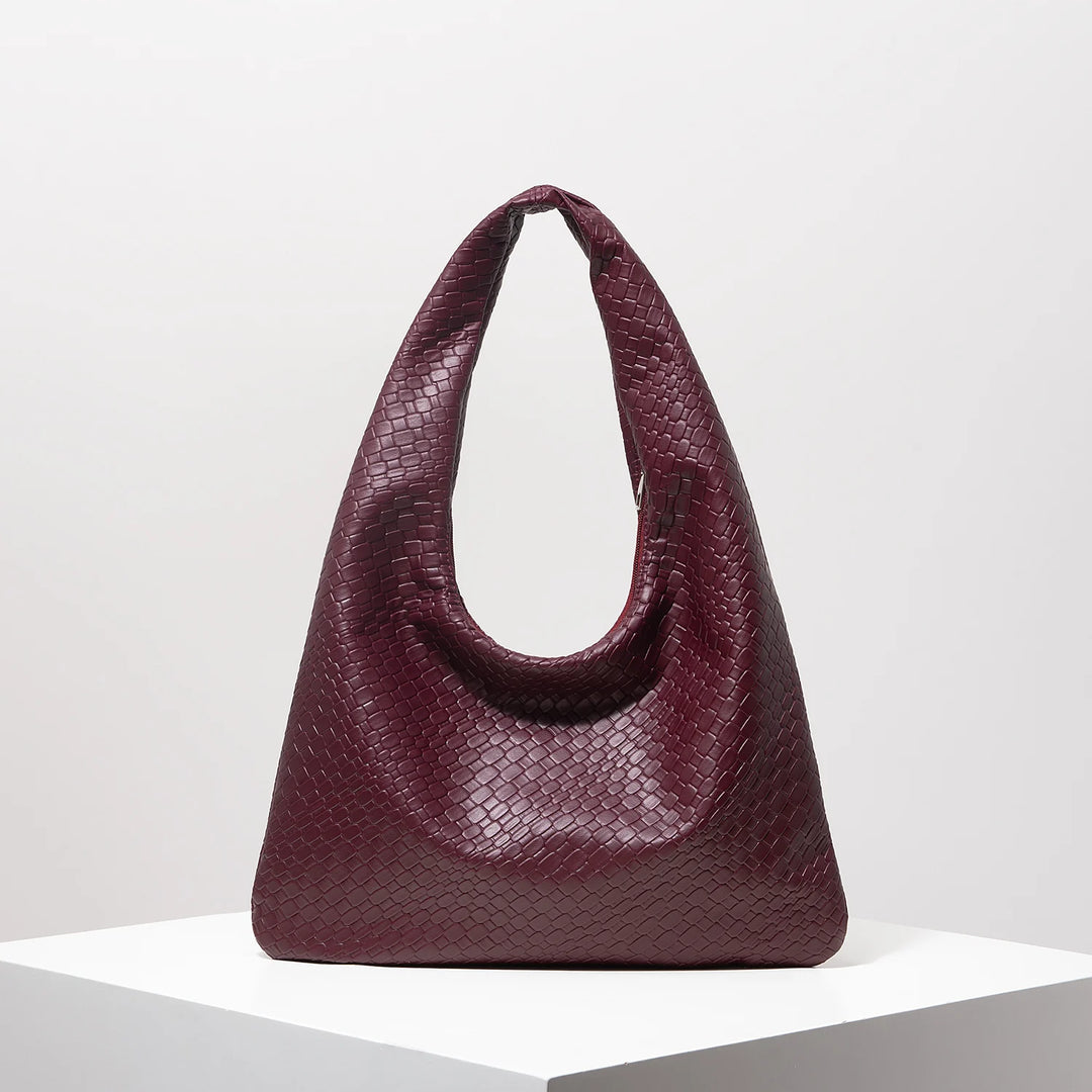 Hazel Woven Shoulder Bag